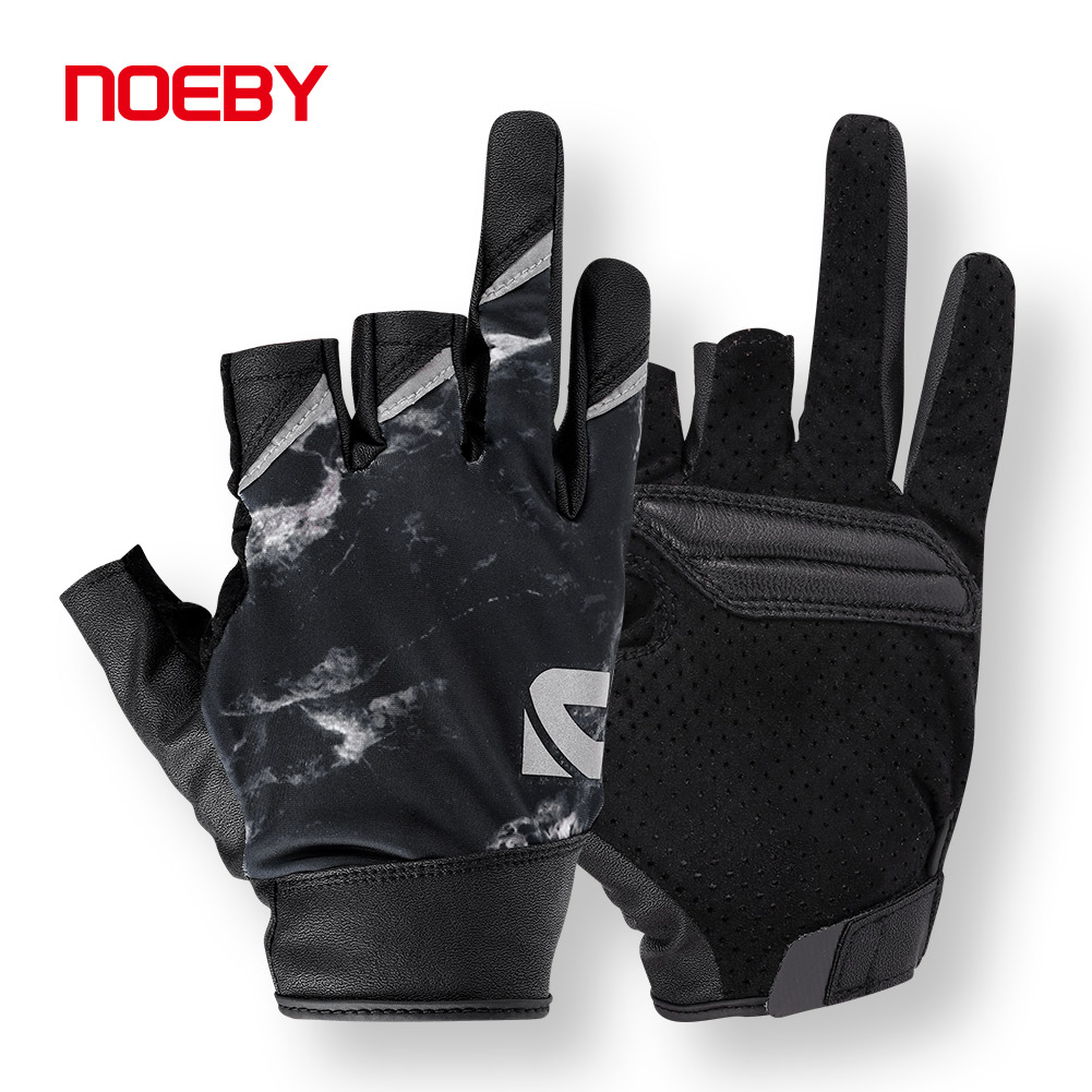 Fishing Gloves - Рыболовные перчатки NOEBY с открытыми пальцами,