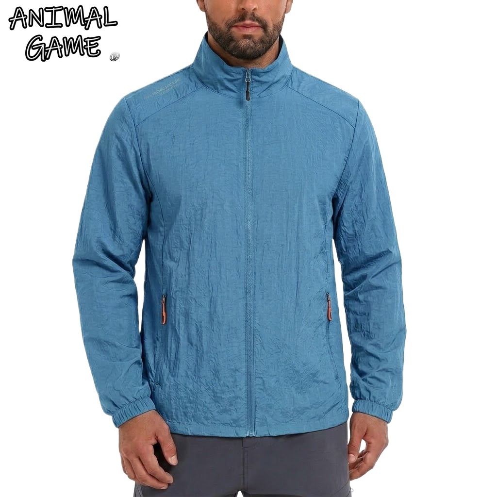 Fishing Jacket Waterproof - Мужская спортивная куртка с защитой от
