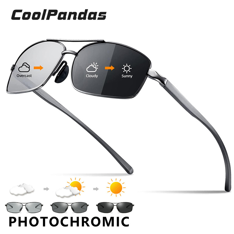 Fishing Sunglasses Polarized - Солнцезащитные очки Мужские фотохромные, поляризационные, хамелеоны,