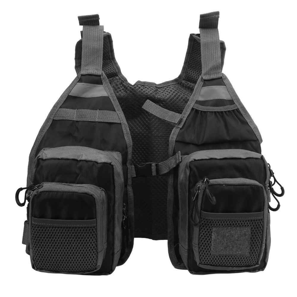Fishing Vest - Легкий рыболовный жилет с множеством карманов,