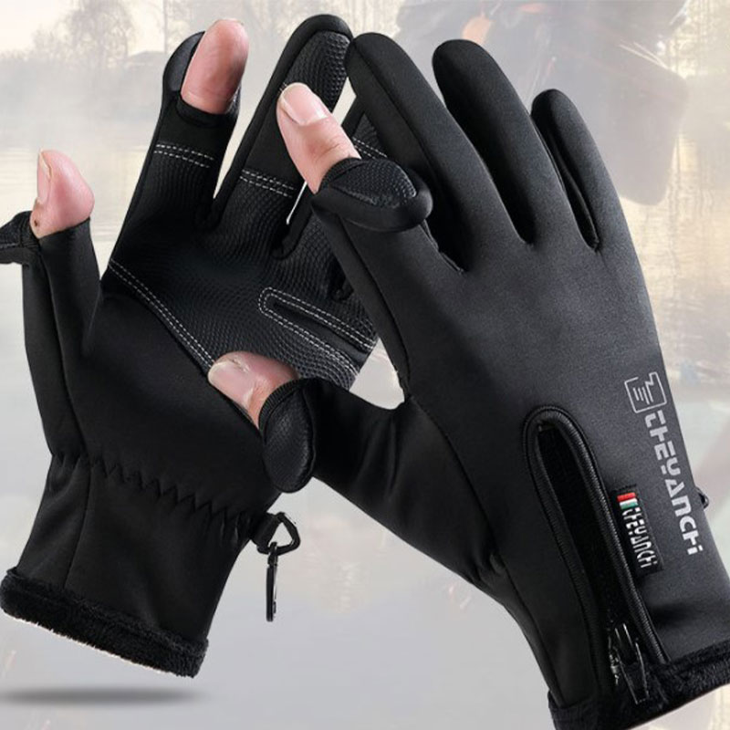 Fishing Gloves - Зимние перчатки для рыбалки, водонепроницаемые зимние