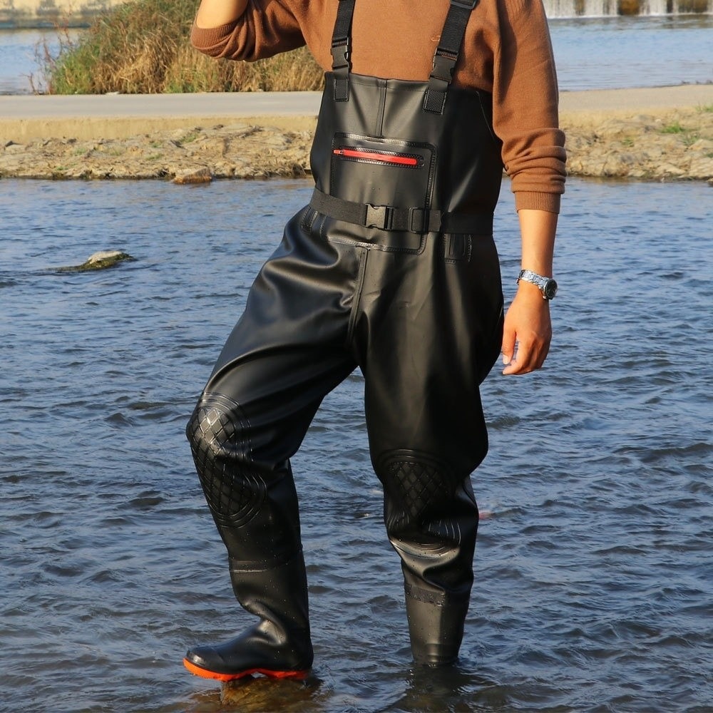 Fishing Pants Waterproof - Универсальный рыболовный костюм из ПВХ с