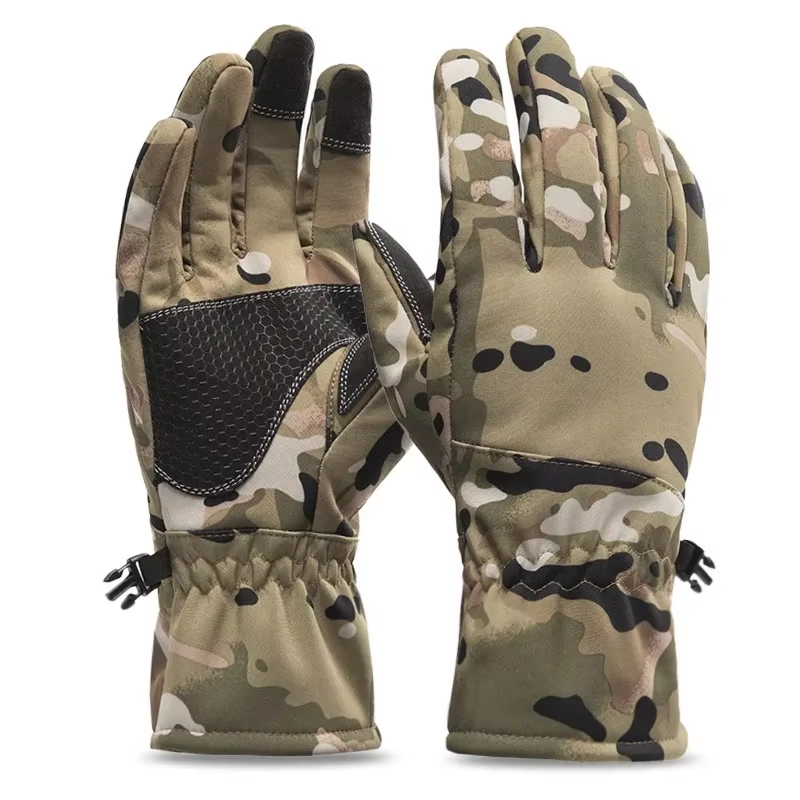 Fishing Gloves - Тактические уличные камуфляжные теплые нескользящие перчатки