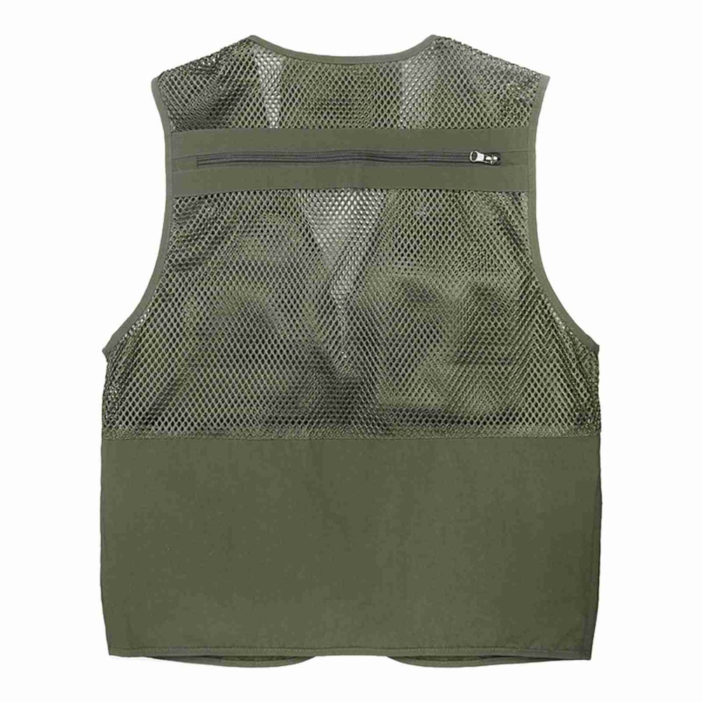 Fishing Vest - Прочный рыболовный жилет с 16 карманами,