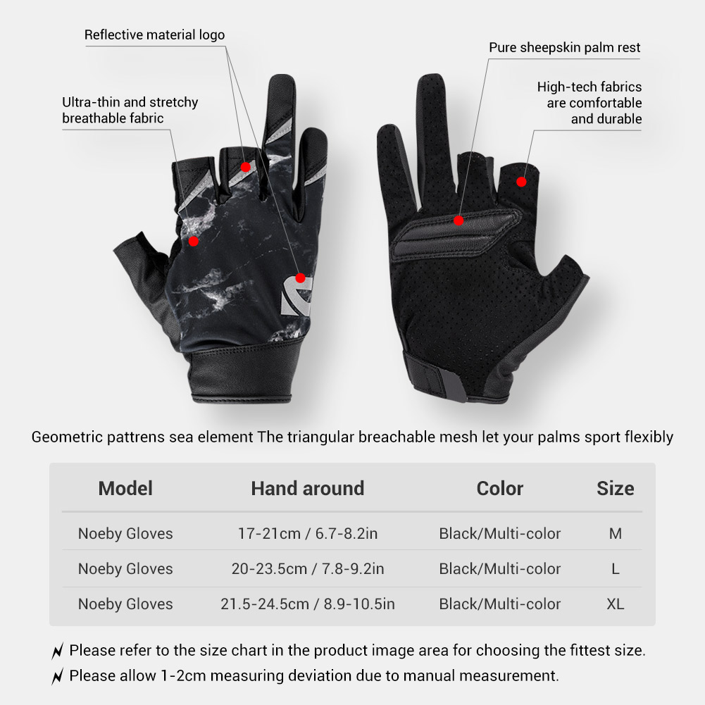 Рыболовные перчатки NOEBY с от – обзор и цена Fishing Gloves