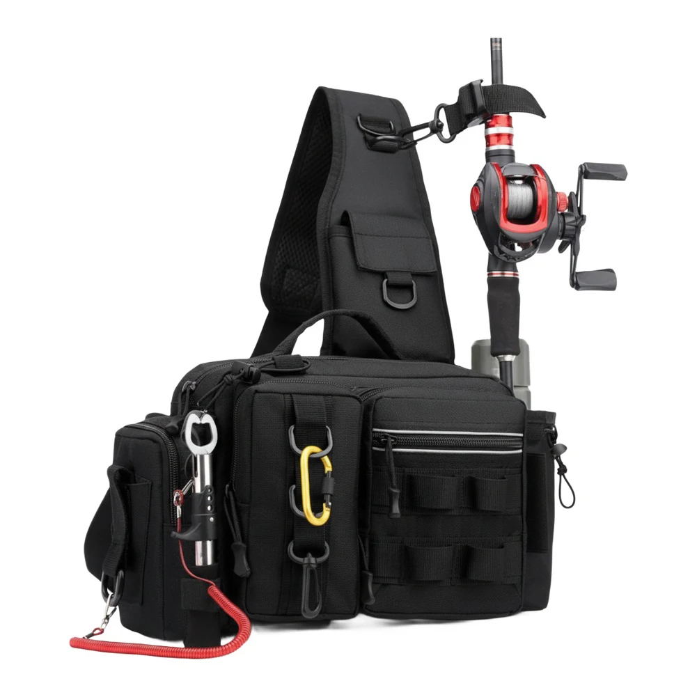 Рыболовный рюкзак с держателем – обзор и цена Fishing Backpack