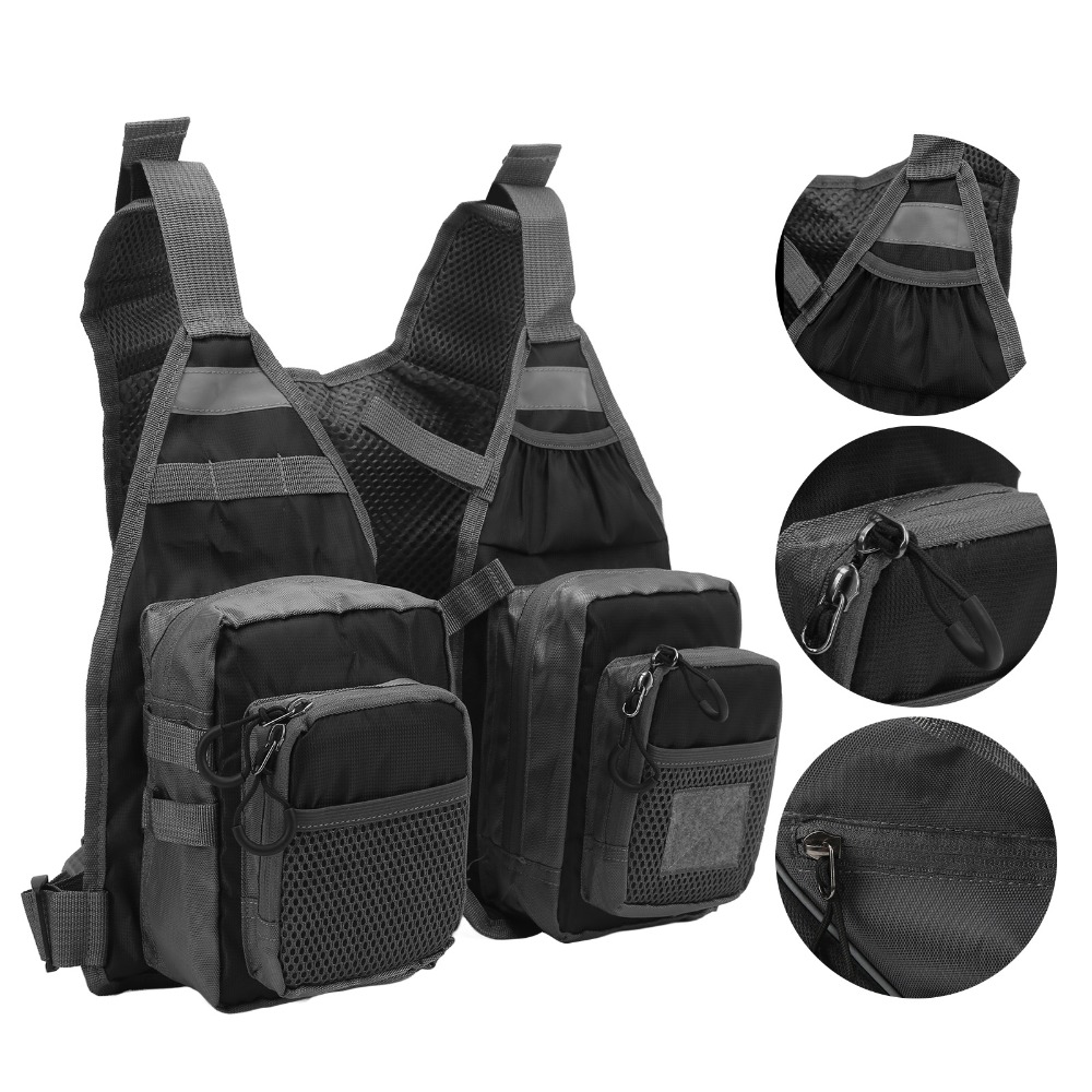 Легкий рыболовный жилет с множ – обзор и цена Fishing Vest
