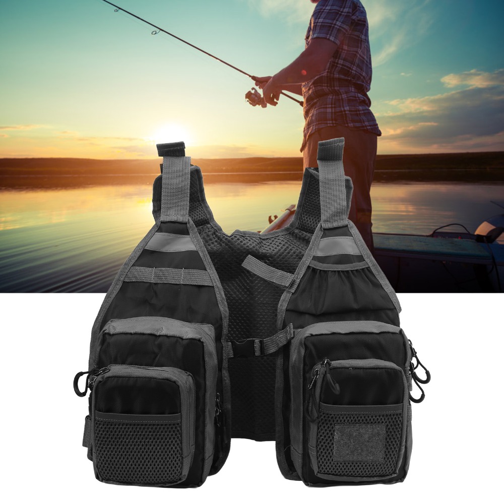 Легкий рыболовный жилет с множ – обзор и цена Fishing Vest