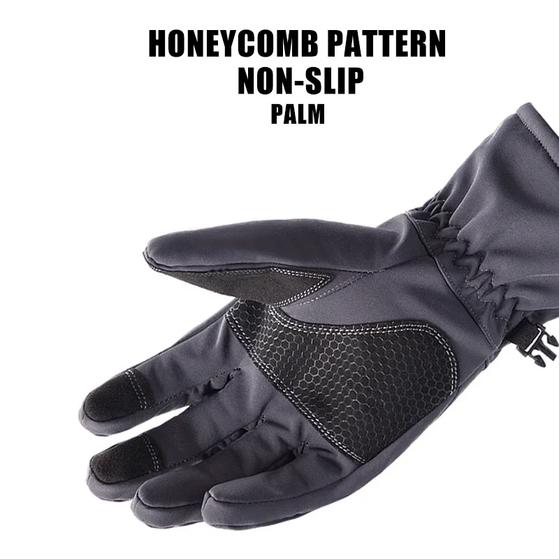 Зимние водонепроницаемые камуф – обзор и цена Fishing Gloves