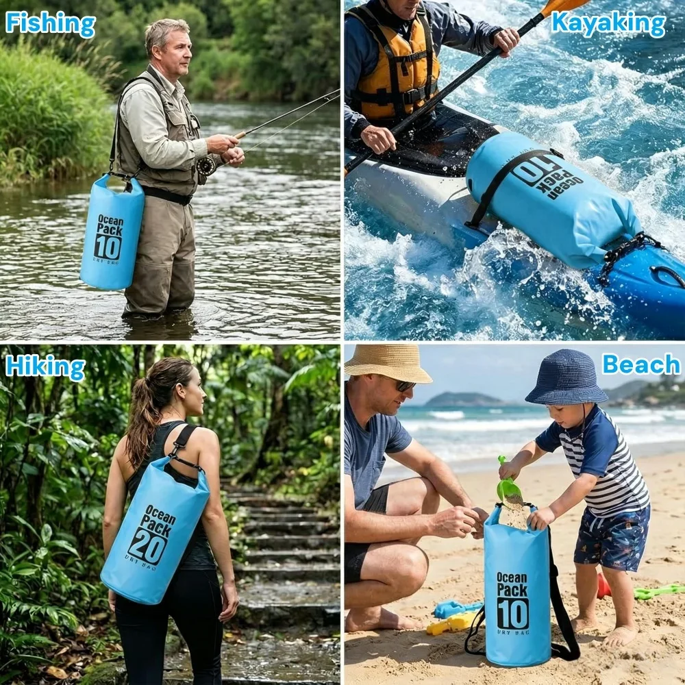 Водонепроницаемый герметичный  – обзор и цена Fishing Bag Waterproof
