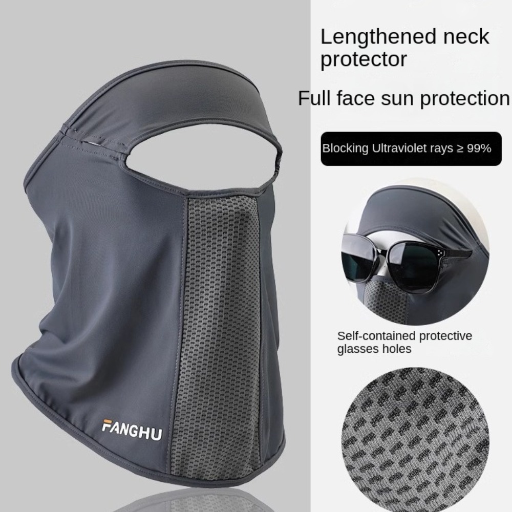 Летняя маска из ледяного шелка – обзор и цена Fishing Mask Sun Protection