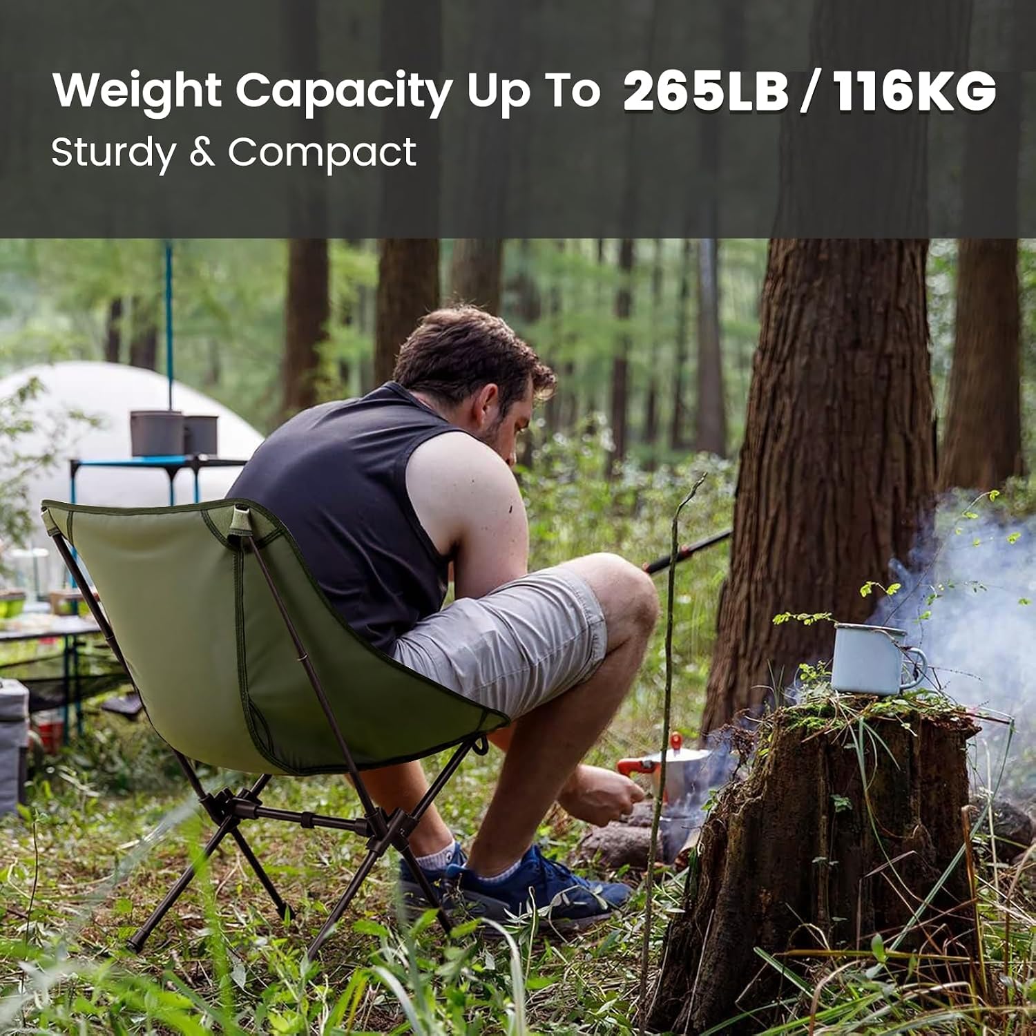 Легкое компактное складное кре – обзор и цена Fishing Backpack