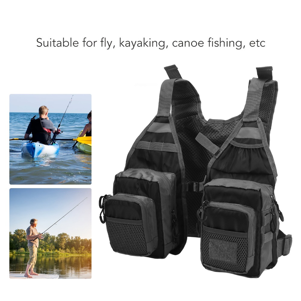 Легкий рыболовный жилет с регу – обзор и цена Fishing Vest