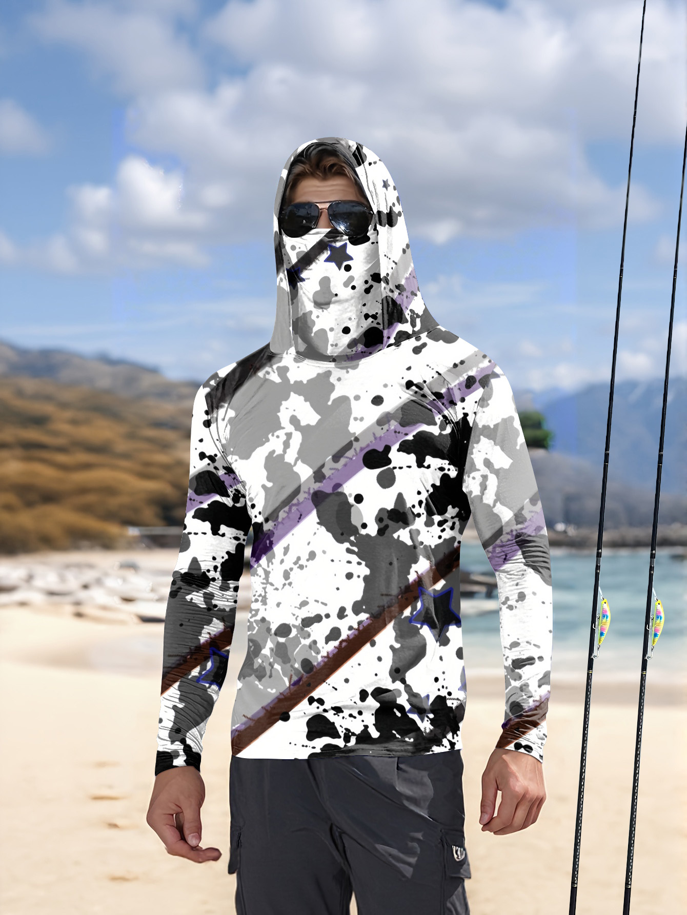 Мужская рубашка для рыбалки с  – обзор и цена Fishing Shirt Uv Protection