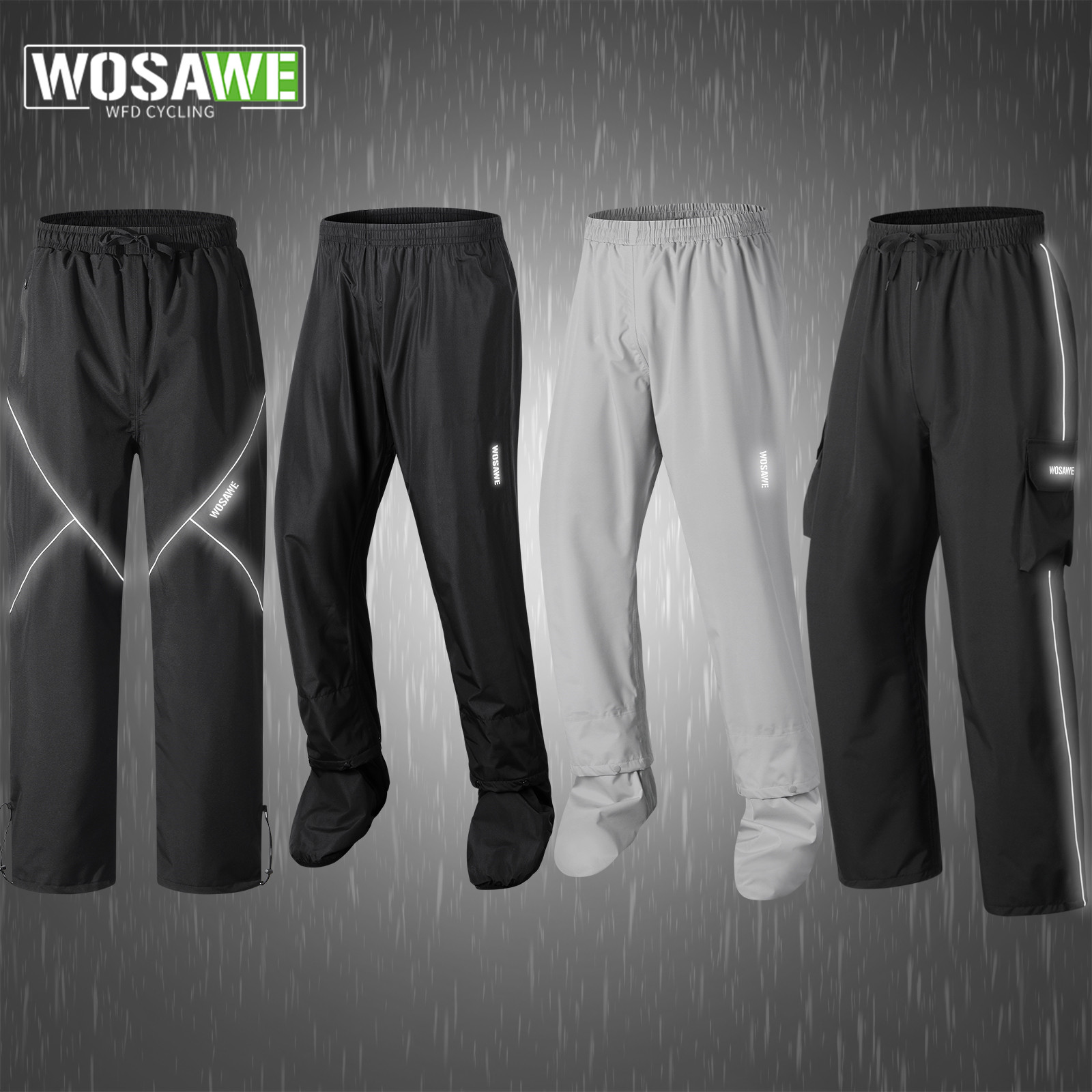 WOSAWE велосипедные дождевые б – обзор и цена Fishing Pants Waterproof